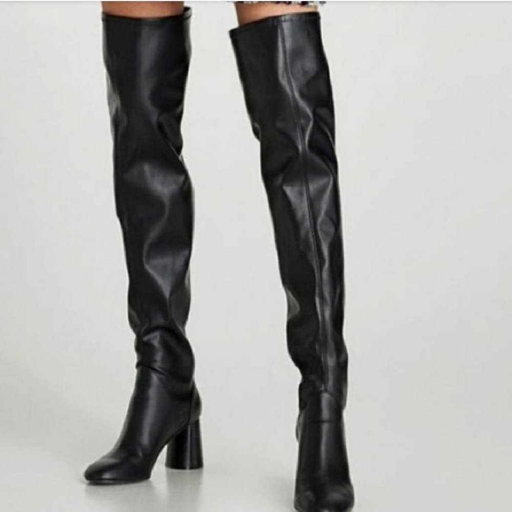 Zara Over-the-Knee Boots